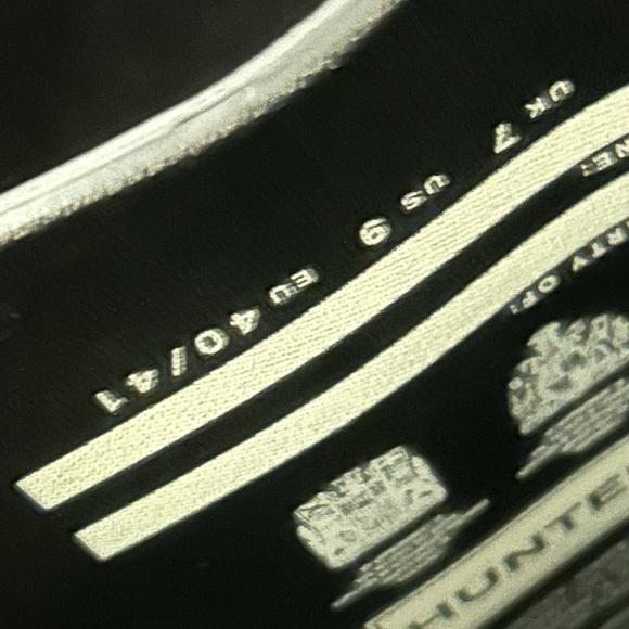 Classic tall Hunter gloss rain boot 9 - Picture 6 of 7